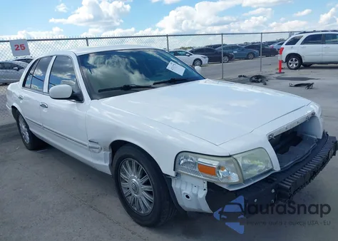 2009 Mercury Grand Marquis Ls (Fleet Only) из США, поврежденный, VIN 2MEHM75V09X626455